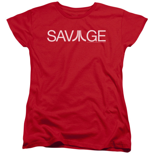 Image for Atari Womans T-Shirt - Savage Logo