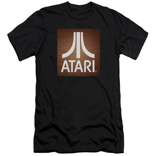 Image for Atari Premium Canvas Premium Shirt - Classic Wood Square