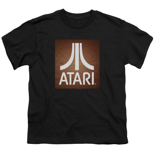 Image for Atari Youth T-Shirt - Classic Wood Square