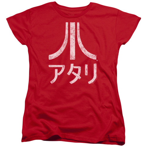 Image for Atari Womans T-Shirt - Rough Kanjii