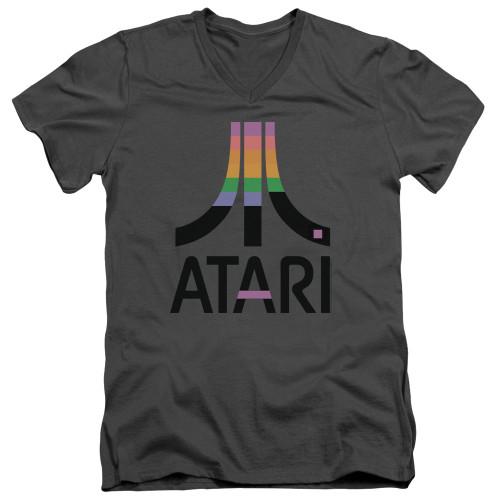 Image for Atari V Neck T-Shirt - Breakout Inset