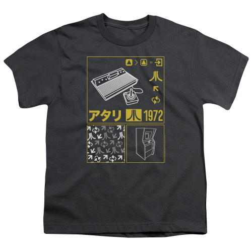 Image for Atari Youth T-Shirt - Kanjii Squares