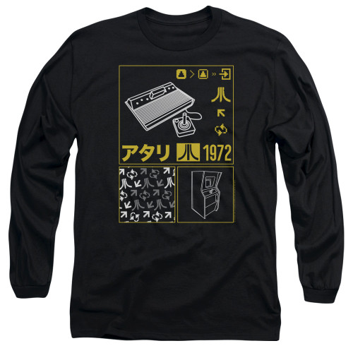 Image for Atari Long Sleeve Shirt - Classic Kanjii Squares