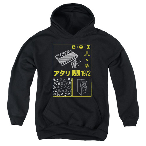 Image for Atari Youth Hoodie - Classic Kanjii Squares