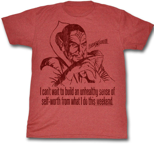 Image for Flash Gordon T-Shirt - Ming the Merciless Weekend Plans