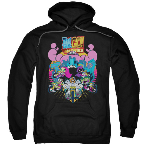 Image for Teen Titans Go! Hoodie - Go to the Movies Burst Through