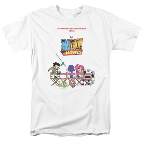 Image for Teen Titans Go! T-Shirt - Go to the Movies Poster