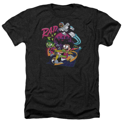 Image for Teen Titans Go! Heather T-Shirt - Go to the Movies Rad