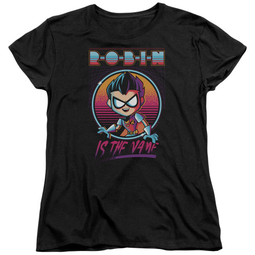 Image for Teen Titans Go! Woman's T-Shirt - Go to the Movies Robin