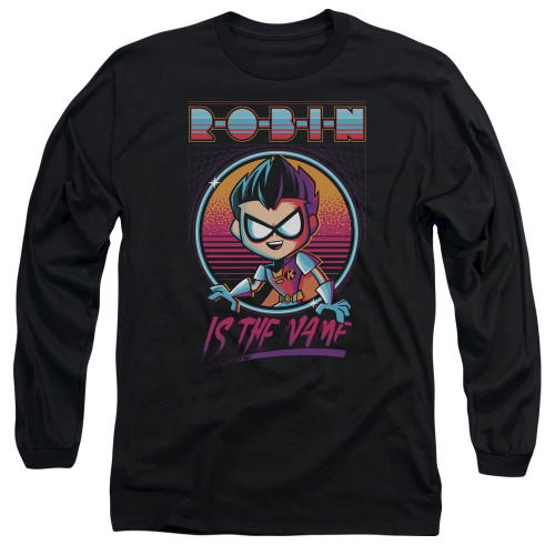 Image for Teen Titans Go! Long Sleeve T-Shirt - Go to the Movies Robin