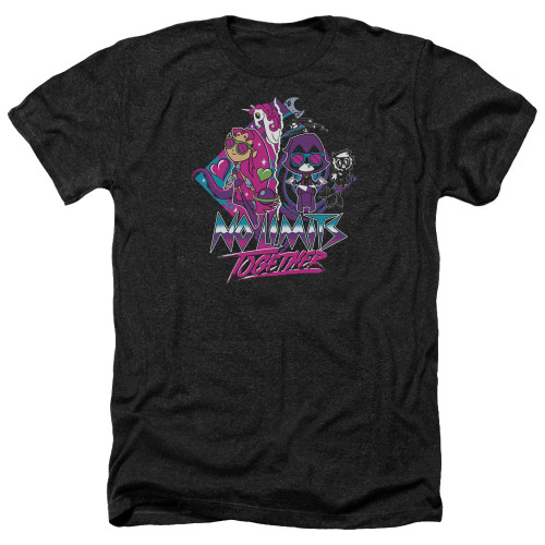 Image for Teen Titans Go! Heather T-Shirt - Go to the Movies No Limits