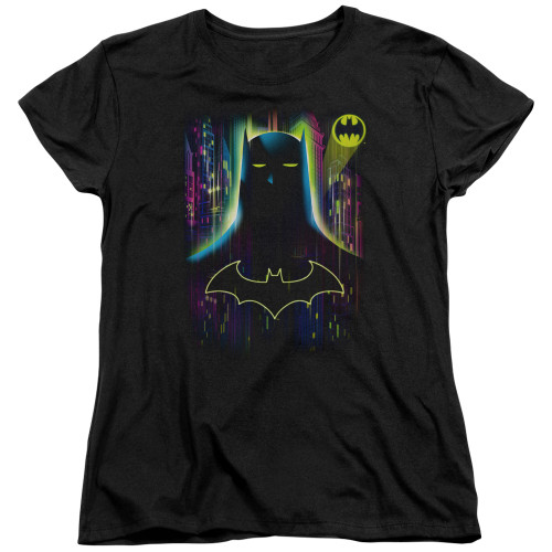 Image for Batman Woman's T-Shirt - Knight Lights