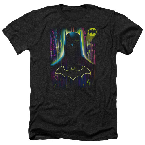 Image for Batman Heather T-Shirt - Knight Lights