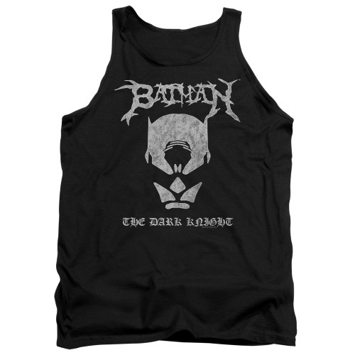 Image for Batman Tank Top - Black Metal Batman