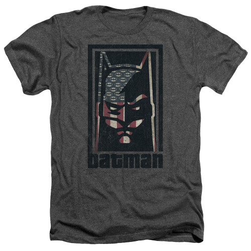 Image for Batman Heather T-Shirt - American Batman