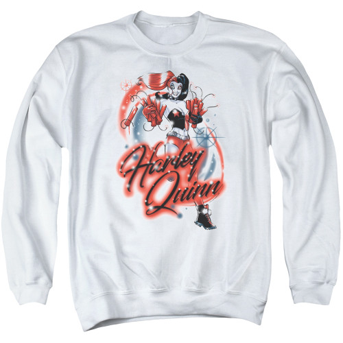 Image for Batman Crewneck - Harley Airbrush