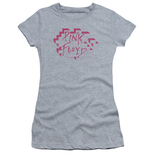 Image for Pink Floyd Girls T-Shirt - Wall Logo