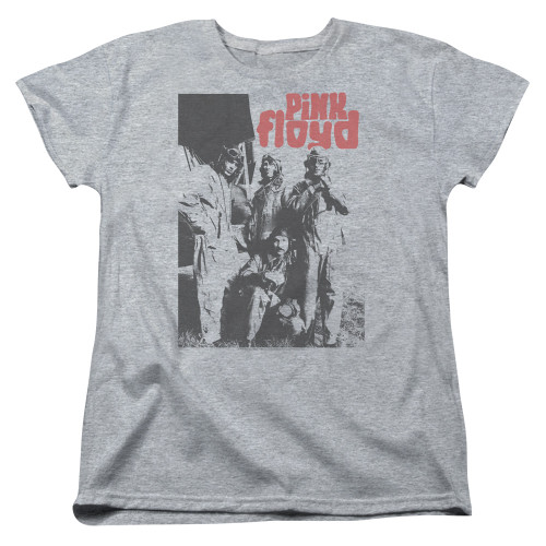 Image for Pink Floyd Womans T-Shirt - Point Me At the Sky on Grey