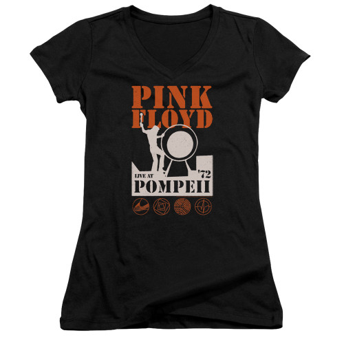 Image for Pink Floyd Girls V Neck - Pompeii