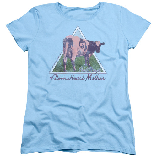 Image for Pink Floyd Womans T-Shirt - Atom Mother Hearth Pyramid