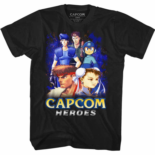 Image for Capcom Heroes Angled T-Shirt