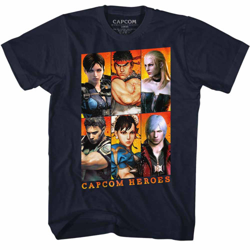 Image for Capcom Heroes Gallery T-Shirt