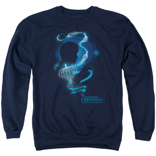 Image for Fantastic Beasts: the Crimes of Grindelwald Crewneck - Newt Silhouette