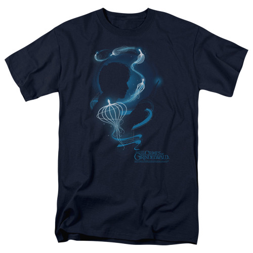 Image for Fantastic Beasts: the Crimes of Grindelwald T-Shirt - Newt Silhouette