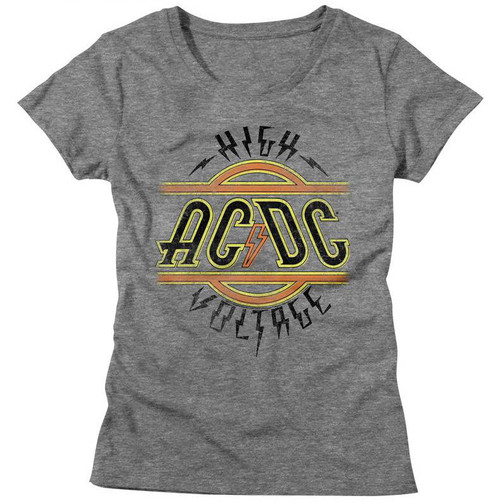 Image for AC/DC Girls T-Shirt - High Voltage Classic