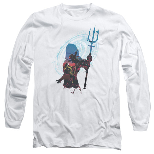 Image for Aquaman Movie Long Sleeve Shirt - Silhouette