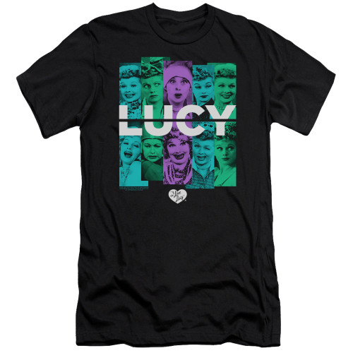 Image for I Love Lucy Premium Canvas Premium Shirt - Shades of Lucy
