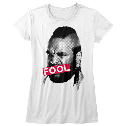 Image for Mr. T Girls T-Shirt - Fool