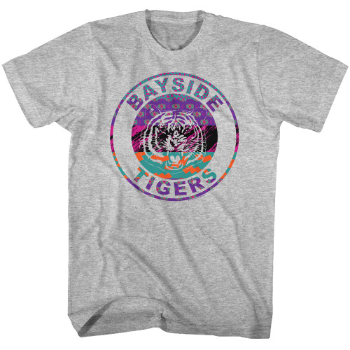 Image for  Saved by the Bell T-Shirt - Pattern Bayside Tigers