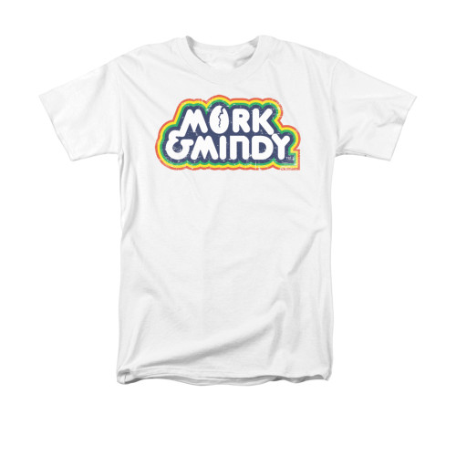Mork & Mindy T-Shirt - Distressed Logo