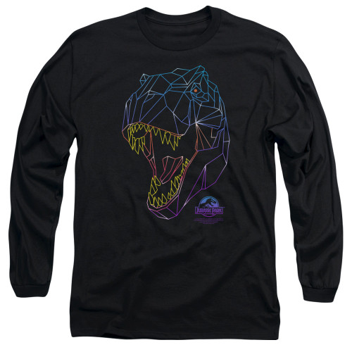 Image for Jurassic Park Long Sleeve Shirt - Neon T-Rex