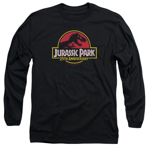 Image for Jurassic Park Long Sleeve Shirt - 25th Anniversary Logo