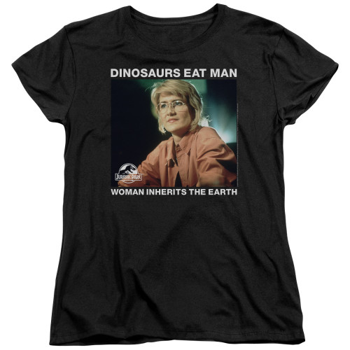 Image for Jurassic Park Womans T-Shirt - Inherit