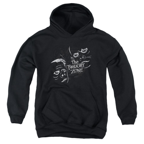 Image for The Twilight Zone Youth Hoodie - Strange Faces