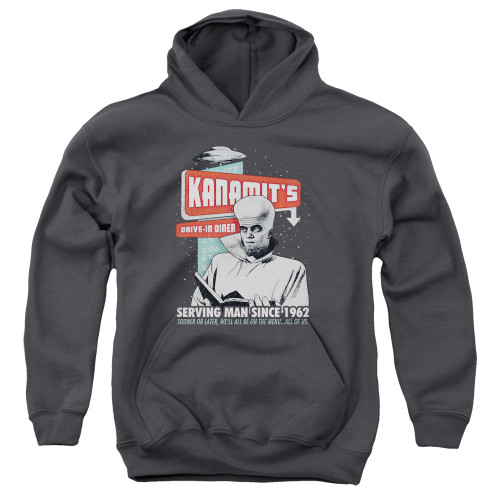 Image for The Twilight Zone Youth Hoodie - Kanamits Diner