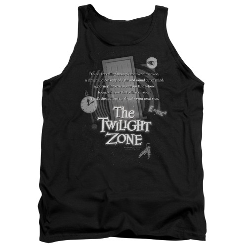Image for The Twilight Zone Tank Top - Monologue