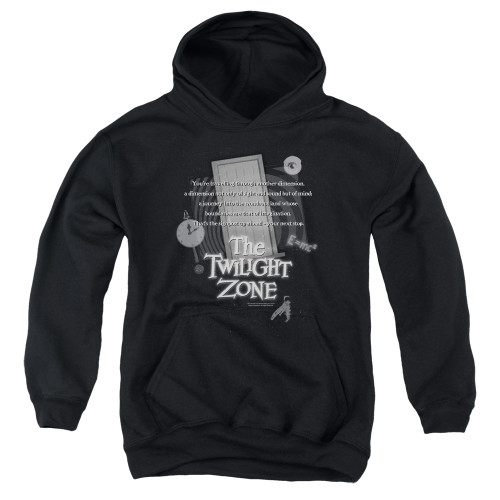 Image for The Twilight Zone Youth Hoodie - Monologue