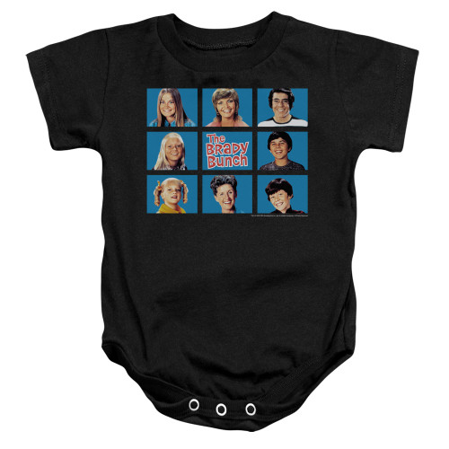 Image for The Brady Bunch Framed Baby Creeper