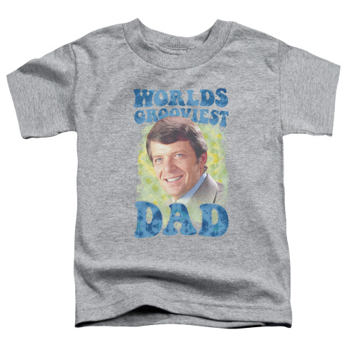 Image for The Brady Bunch Toddler T-Shirt - World's Grooviest