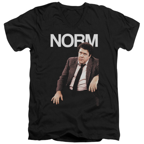 Image for Cheers T-Shirt - V Neck - Norm Peterson