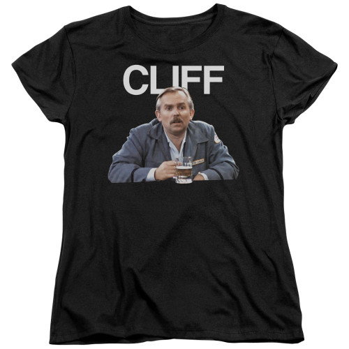 Image for Cheers Woman's T-Shirt - Cliff Clavin