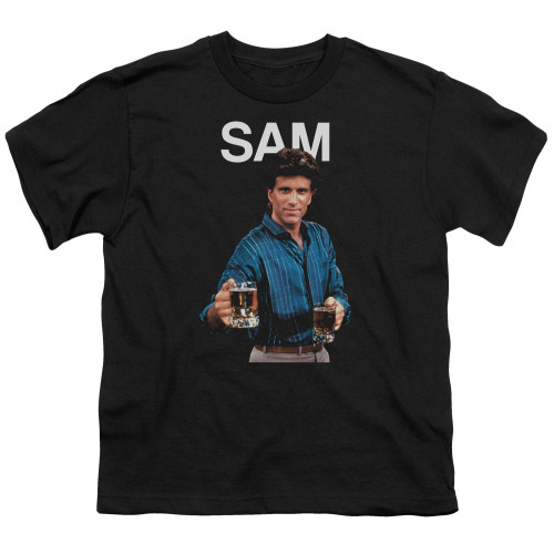 Image for Cheers Youth T-Shirt - Sam Malone