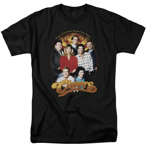 Image for Cheers T-Shirt - Group Shot