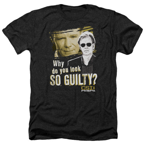 Image for CSI Miami Heather T-Shirt - So Guilty