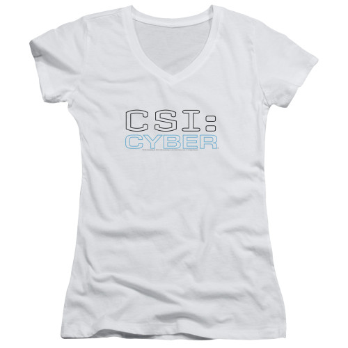 Image for CSI Girls V Neck T-Shirt - Cyber