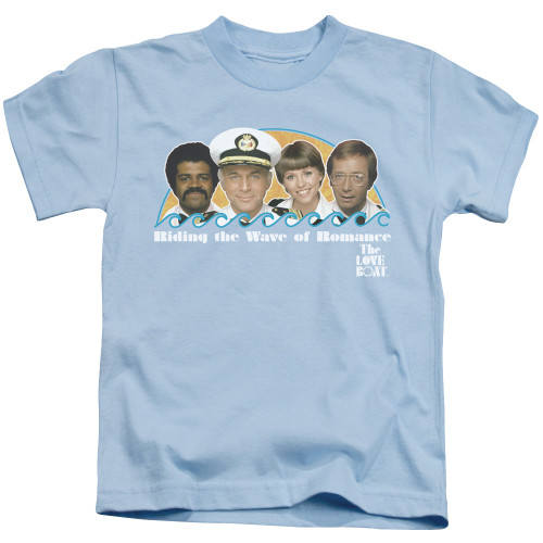 Image for The Love Boat Kids T-Shirt - Wave or Romance